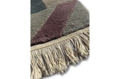 Salonowy wielki dywan ręcznie tkany 250x350cm oryginalny Nepal premium  kolorowy