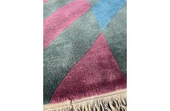 Salonowy wielki dywan ręcznie tkany 250x350cm oryginalny Nepal premium  kolorowy