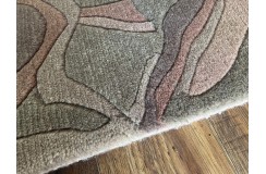 Pastelowy niezwykły dywan ręcznie tkany 140x200cm nepal premium indie