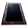 Czarny dywan ręcznie tkany oryginalny Nepal premium Indie 185x270cm 100% wełna