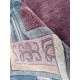 Fioletowy elegancki dywan ręcznie tkany oryginalny Nepal Original Indie ok 200x300cm 100% wełna