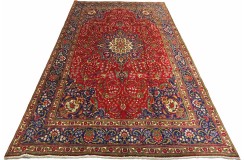 Klasyczny perski dywan Tebriz z Iranu 250x350cm czerwony