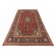 Oryginalny bogaty perski ręcznie tkany dywan Ardekan - Keszan z Iranu 100% wełniany ok 200x330cm czerwony