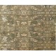 Ekskluzywny dywan jedwabny z Nepalu deseń abstrakcyjny vintage 250x300cm luksus jedwab z bananowca zieleń
