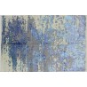 Unikatowy dywan jedwabny z Nepalu deseń abstrakcyjny vintage 200x300cm luksus jedwab z bananowca i wełna 