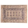 Unikatowy dywan jedwabny z Nepalu deseń abstrakcyjny vintage 200x300cm luksus jedwab z bananowca i wełna 