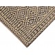 Beż brąz dywan kilim art deco 180x270cm z Afganistanu Chobi Old Style 100% wełna dwustronny vintage nomadyczny