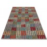 Etniczny kilim szary z Afganistanu dzieło Waziri nomadyczny 170x250cm