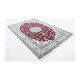 Nain 12lah Kashmar gęsto ręcznie tkany dywan z Iranu wełna + jedwab ok 200x300cm czerwony majestatyczny