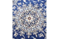 Ręcznie tkany dywan Nain 12lah kashmar z Iranu 150x200cm niebieski