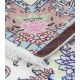 Ręcznie tkany dywan Nain 9la z Iranu 100% wełna i jedwab 120x180cm beżowy perski oryginał