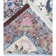 Ręcznie tkany dywan Nain 9la z Iranu 100% wełna i jedwab 120x180cm beżowy perski oryginał