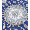 Ręcznie tkany dywan Nain 12lah kashmar z Iranu 200x300cm niebieski