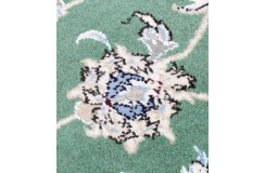 Ręcznie tkany dywan Nain 12lah kashmar z Iranu 200x300cm zielony