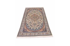 Ręcznie tkany dywan Nain 9la Habibian z Iranu 130 x200cm beżowy