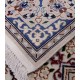 Ręcznie tkany dywan Nain 9la z Iranu 100% wełna i jedwab 130x200cm beżowy perski oryginał