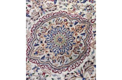 Ręcznie tkany dywan Nain 9la Habibian z Iranu 130 x200cm beżowy