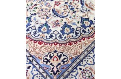 Ręcznie tkany dywan Nain 9la Habibian z Iranu 130 x200cm beżowy