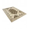 Vintage perski dywan patchwork z wełny 170x240cm ręczny kilim