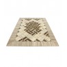 Vintage perski dywan patchwork z wełny 170x240cm ręczny kilim