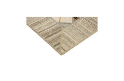 Vintage perski dywan patchwork z wełny 170x240cm ręczny kilim