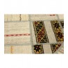 Vintage perski dywan patchwork z wełny 170x240cm ręczny kilim