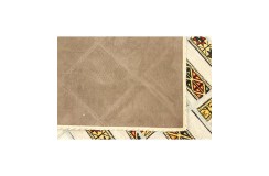 Vintage perski dywan patchwork z wełny 170x240cm ręczny kilim
