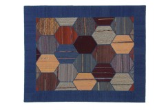 Dywan Kilim podszywany Vintage Patchwork, kolorowy 160x230cm Iran