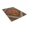 Vintage perski dywan patchwork z wełny 160x230cm ręczny kilim