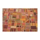 Dywan Kilim podszywany Vintage Patchwork, kolorowy geometryczny 160x230cm Iran