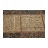 Vintage perski dywan patchwork z wełny 160x230cm ręczny kilim