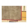 Vintage perski dywan patchwork z wełny 140x200cm ręczny kilim