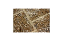 Vintage perski dywan patchwork z wełny 170x240cm ręczny kilim