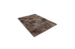 Vintage perski dywan patchwork z wełny 170x240cm ręczny kilim