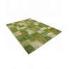 Vintage perski dywan patchwork z wełny 220x320cm ręczny kilim
