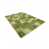 Vintage perski dywan patchwork z wełny 220x320cm ręczny kilim