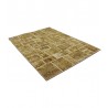 Vintage perski dywan patchwork z wełny 170x240cm ręczny kilim