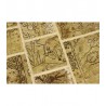 Vintage perski dywan patchwork z wełny 170x240cm ręczny kilim