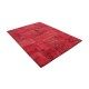 Dywan Kilim podszywany Retro Vintage Patchwork, czerwony 180x240cm Iran