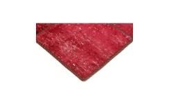 Vintage perski dywan patchwork z wełny 170x240cm ręczny kilim