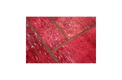 Vintage perski dywan patchwork z wełny 170x240cm ręczny kilim