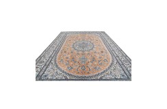 Ręcznie tkany dywan Nain 9la Habibian z Iranu 300x400cm pomarańczowy