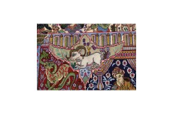 Klasyczny perski dywan z Iranu 300x400cm Kaszmar w kwatery królewski