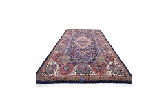 Klasyczny perski dywan z Iranu 300x400cm Kaszmar w kwiaty królewski