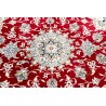 Ręcznie tkany dywan Nain 12lah kashmar z Iranu 150x200cm czerwony