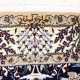 Nain 6la Habibian gęsto ręcznie tkany dywan z Iranu wełna + jedwab ok 100x150cm granatowy majestatyczny, sygnowany
