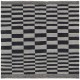 Szary dwupoziomowy dywan kilim Fars Mazandaran z Iranu 2x2m 100% wełna dwustronny kwadratowy