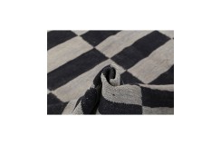 Nowoczensy kilim żółty z Iranu - rękodzieło Fars nomadyczny 200x200cm
