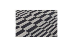Nowoczensy kilim żółty z Iranu - rękodzieło Fars nomadyczny 200x200cm