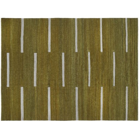 Brązowy dwupoziomowy dywan kilim Fars Mazandaran z Iranu 220x300cm 100% wełna dwustronny nowoczesny